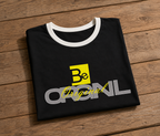 Be Original Black with White Ringer T-Shirt