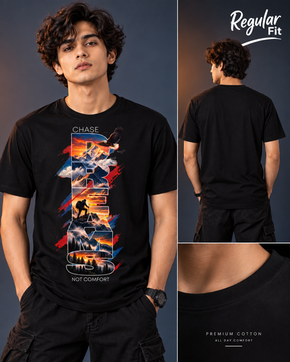 Chase Dream Oversized/Regular Fit Tee