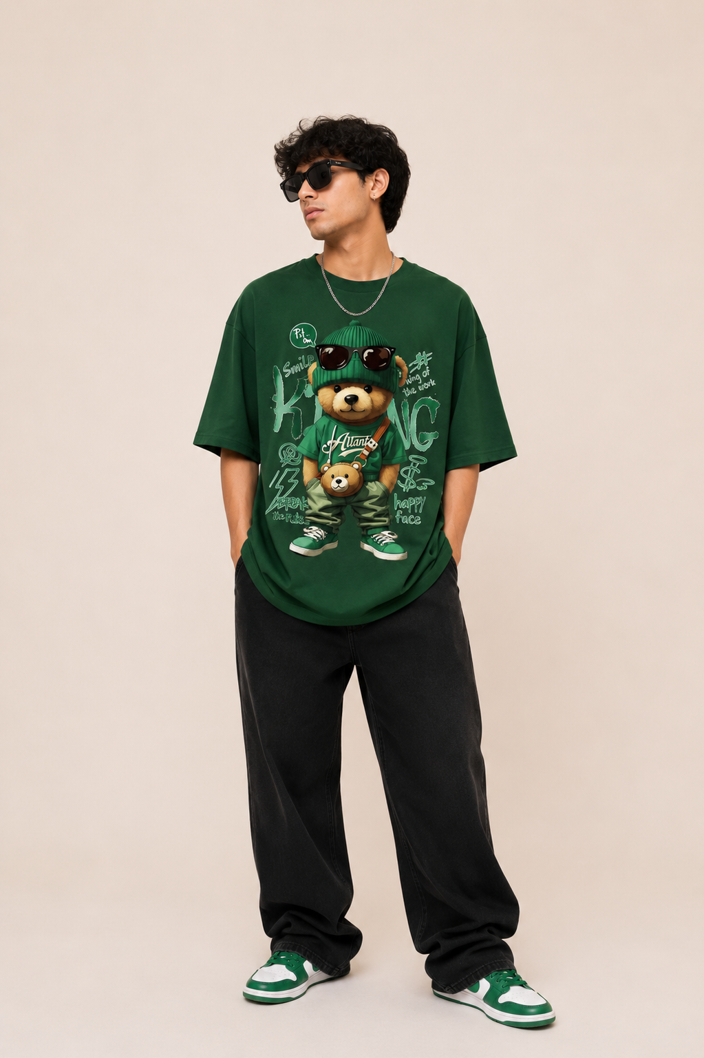 Cool Bear Oversized T-Shirt