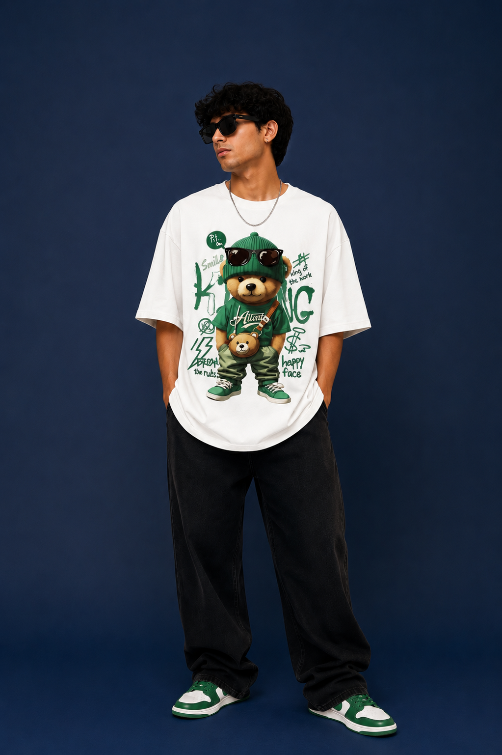 Cool Bear Oversized T-Shirt