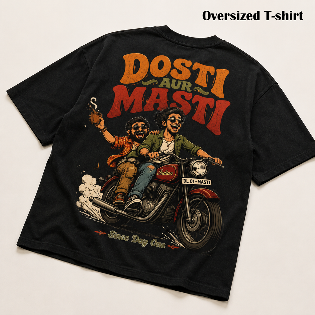 Dosti Masti  Graphic Tee
