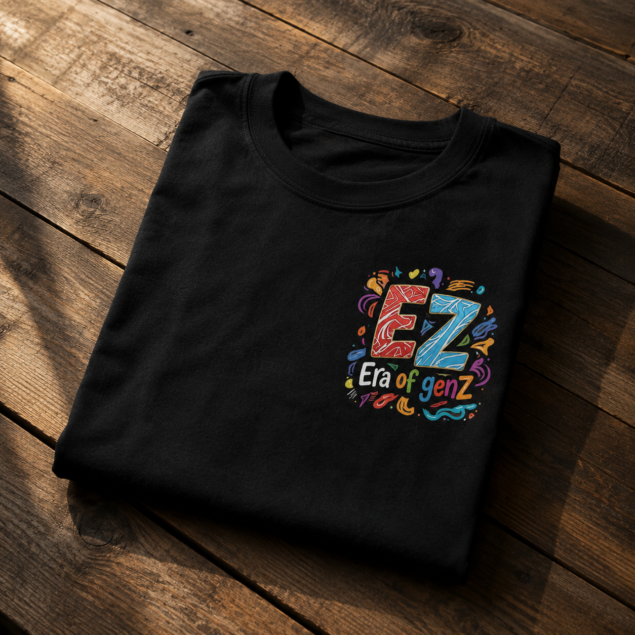 EZ SOIL STORIES SOUL Oversized Graphic T-Shirt