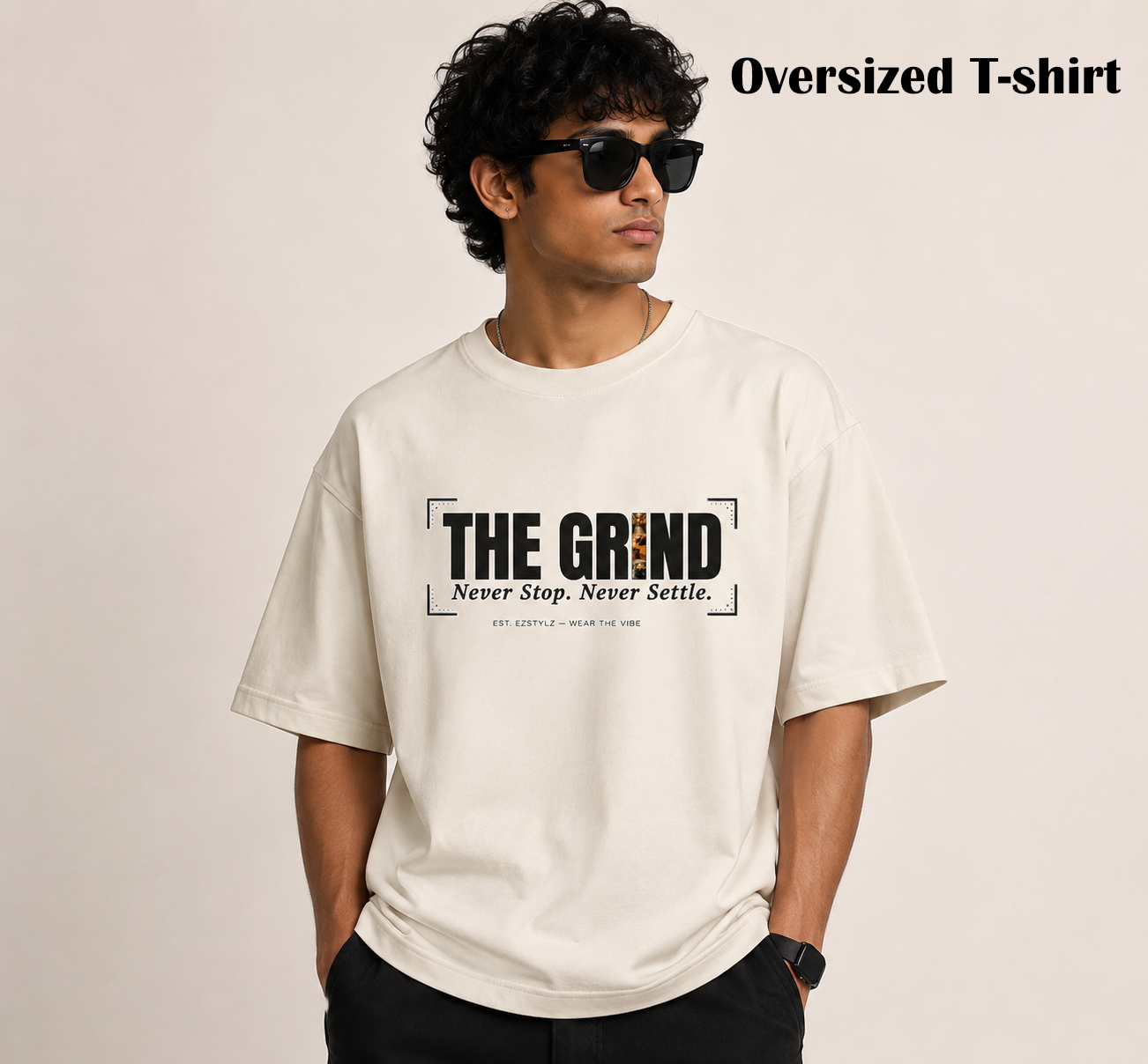 The Grind Off White Graphic Tee