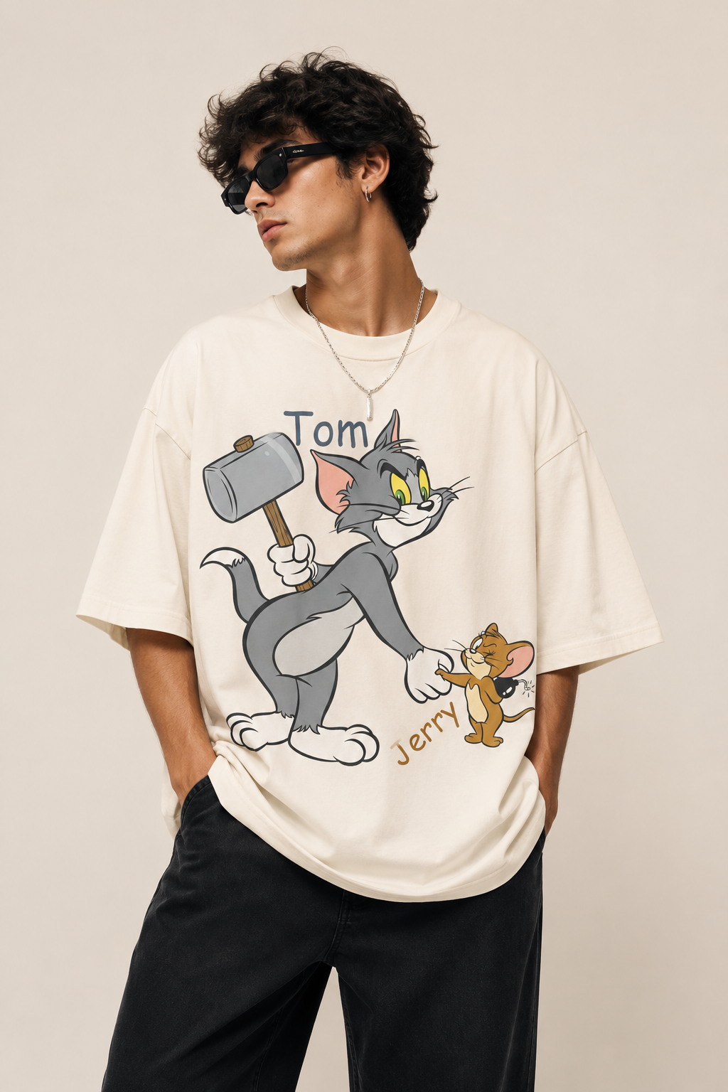 Tom & Jerry Oversized Classic T-Shirt